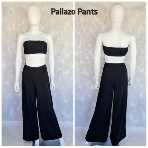 Pants #9 Palazzo Pants Black